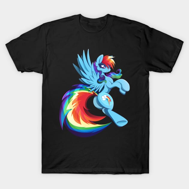 Rainbow Dash T-Shirt by RarieDash